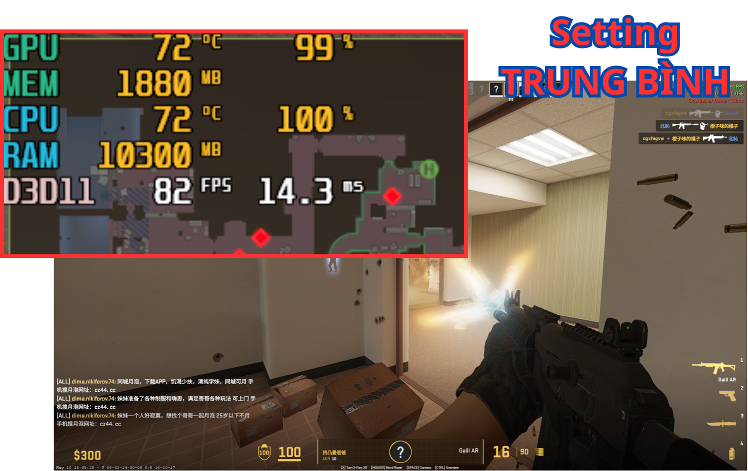 pc gaming gia re phan rang ninh thuan ga04 cs go 2 setting trung binh