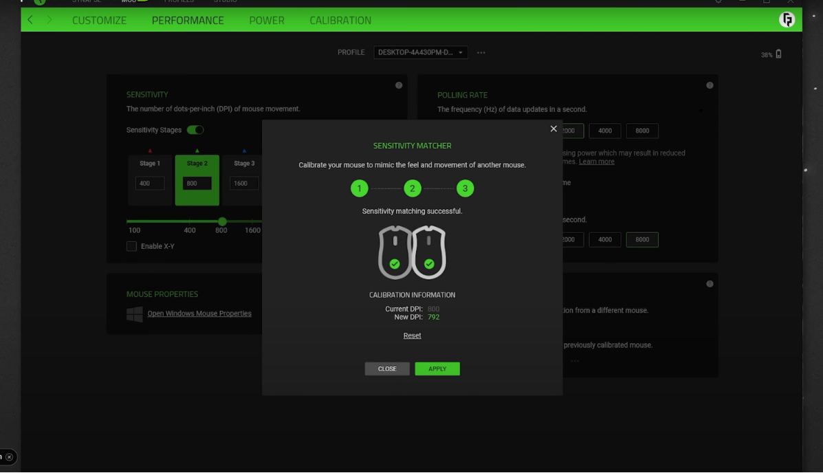 razer viper v3 pro phan mem tinh chinh