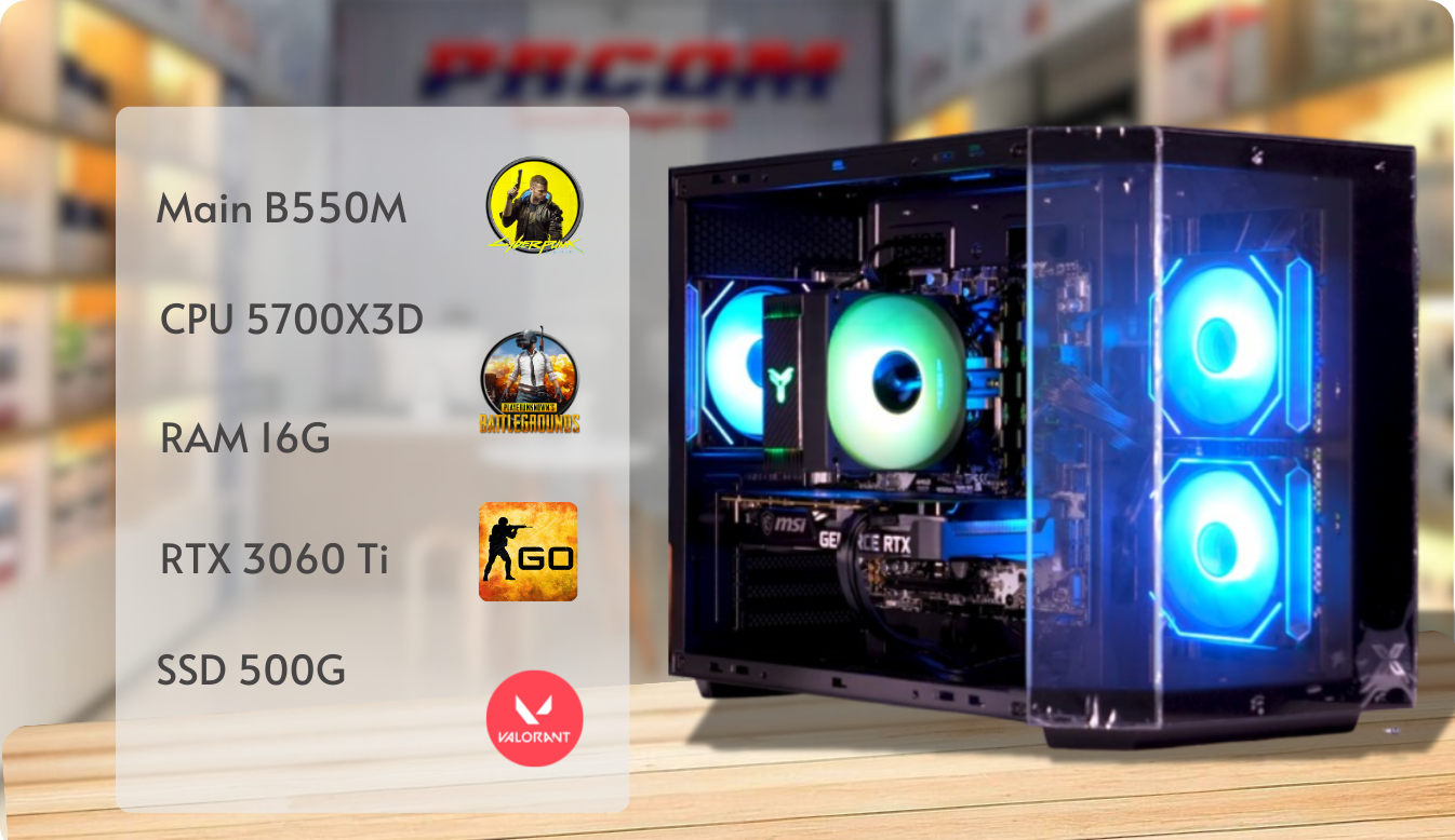 ryzen7 5700x3d rtx 3060 ti poster