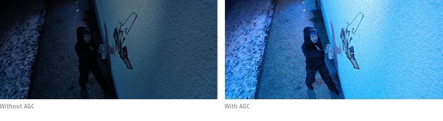 khác biệc của agc tự động bù sáng trên camera giám sát