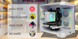 PC GAMING I5 11400F & RX 6600 - “XANH ĐỎ” KẾT HỢP CÓ “QUẨY” VALORANT 300 FPS ???