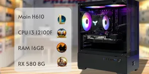 I3 1200F VÀ RX 580 8G PC GAMING GIÁ RẺ - LIỆU CÓ “CÀY” ĐƯỢC PUPG PC ???