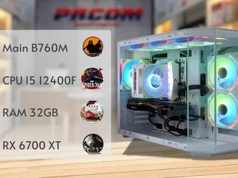 PC GAMING I5 12400F VÀ RX 6700 XT - “CHUYÊN TRỊ” GAMING 2K, NHƯNG CÓ QUA ĐƯỢC RTX 3060