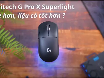 LOGITECH G PRO X SUPERLIGHT - NÊN BIẾT TRƯỚC KHI MUA !!!