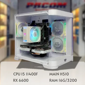 Máy Tính PC Gaming Phan Rang Ninh Thuận I5 11400F RX 6600 - GA12