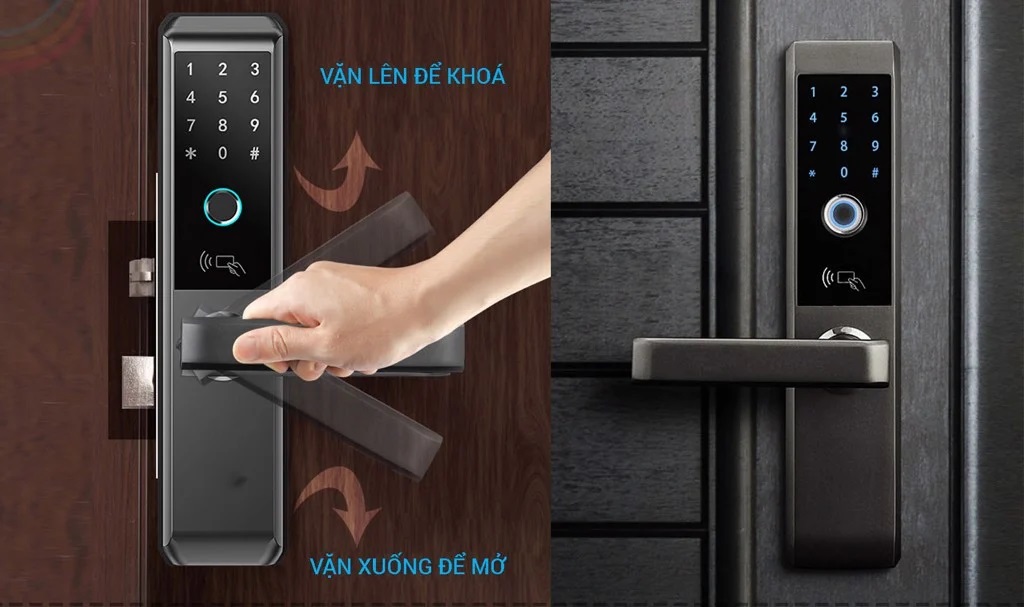 ổ khóa nhà thông minh đơn giản