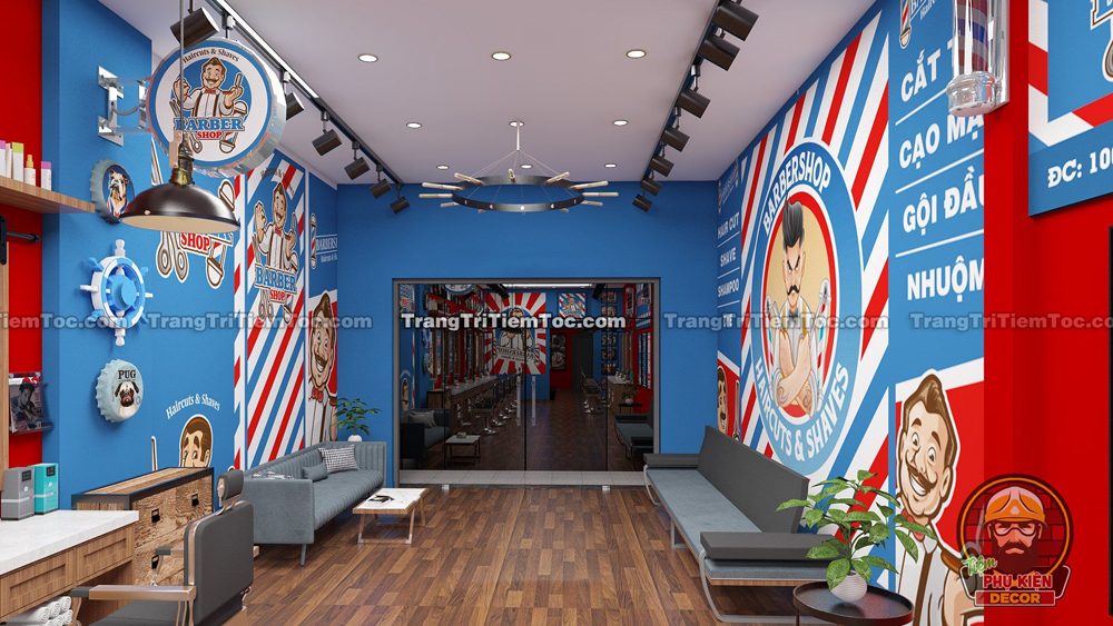 Khu đợi của Khách hàng, được trang trí vô cùng đặc sắc Khu đợi của Khách hàng, được trang trí vô cùng đặc sắc