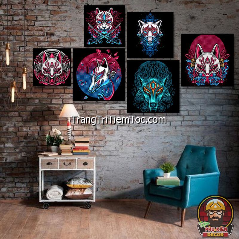 Mẫu tranh treo tường tattoo thịnh hành, thu hút khách hàng Mẫu tranh treo tường tattoo thịnh hành, thu hút khách hàng