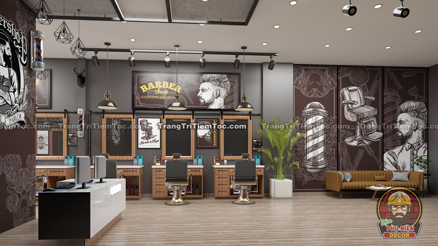 Quày thu ngân quán xuyến khu vực đối nội và đối ngoại trong Tiệm Quày thu ngân quán xuyến khu vực đối nội và đối ngoại trong Tiệm