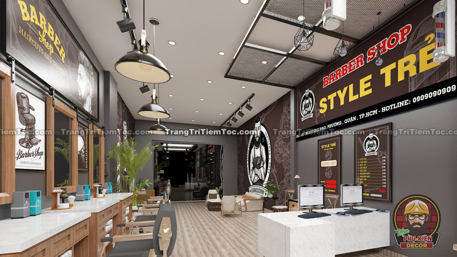 "Nhấn nhá" thêm bức tường khu Hớt tóc bằng các Bức tranh treo Tường chủ đề Barber Shop "Nhấn nhá" thêm bức tường khu Hớt tóc bằng các Bức tranh treo Tường chủ đề Barber Shop