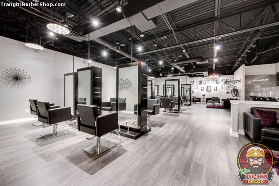 Khôn gian nội thất Tiệm tóc Nam thiết kế theo kiểu hiện đại, giúp Thương hiệu của Bạn trở nên sang trọng và đẳng cấp hơn Khôn gian nội thất Tiệm tóc Nam thiết kế theo kiểu hiện đại, giúp Thương hiệu của Bạn trở nên sang trọng và đẳng cấp hơn
