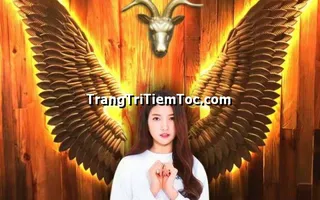 Đôi Cánh Thiên Thần 3D Đèn Led Trang Trí Tường Tạo Điểm Nhấn