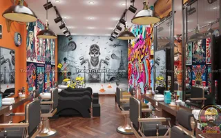 Mẫu thiết kế Barber Shop siêu chất theo phong cách Chicano