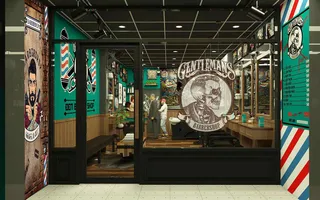 Cực chất với 399+ mẫu Decal dán kính Barber Shop, tạo dấu ấn, thu hút khách hàng hiệu quả cho Tiệm tóc Nam