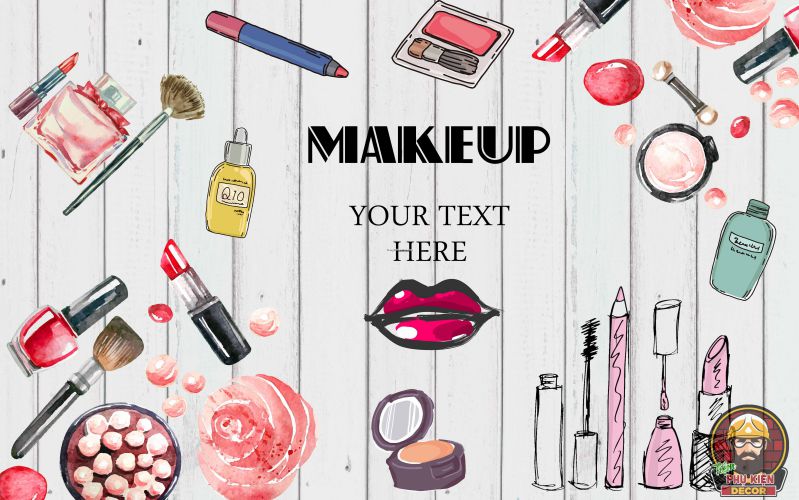 Tranh dán tường trang trí salon beauty thịnh hành Tranh dán tường trang trí salon beauty thịnh hành