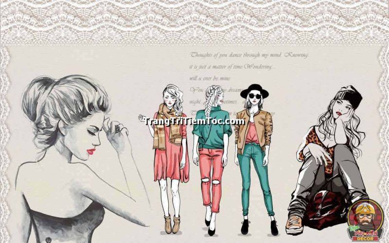 Tranh dán tường xóa bỏ không gian nhàm chán cho salon của bạn Tranh dán tường xóa bỏ không gian nhàm chán cho salon của bạn