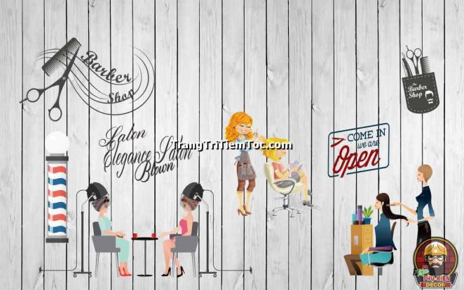 Tranh dán tường xóa bỏ không gian nhàm chán cho salon của bạn Tranh dán tường xóa bỏ không gian nhàm chán cho salon của bạn