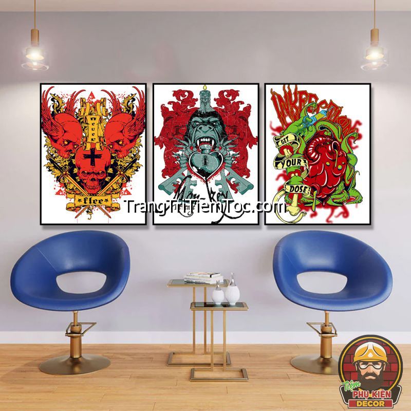 Tranh tiệm tattoo treo tường được yêu thích nhất hiện nay Tranh tiệm tattoo treo tường được yêu thích nhất hiện nay