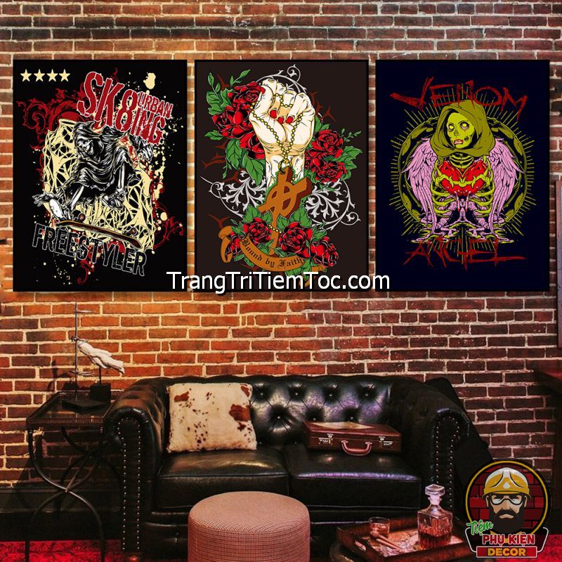 Tranh tiệm tattoo treo tường được yêu thích nhất hiện nay Tranh tiệm tattoo treo tường được yêu thích nhất hiện nay