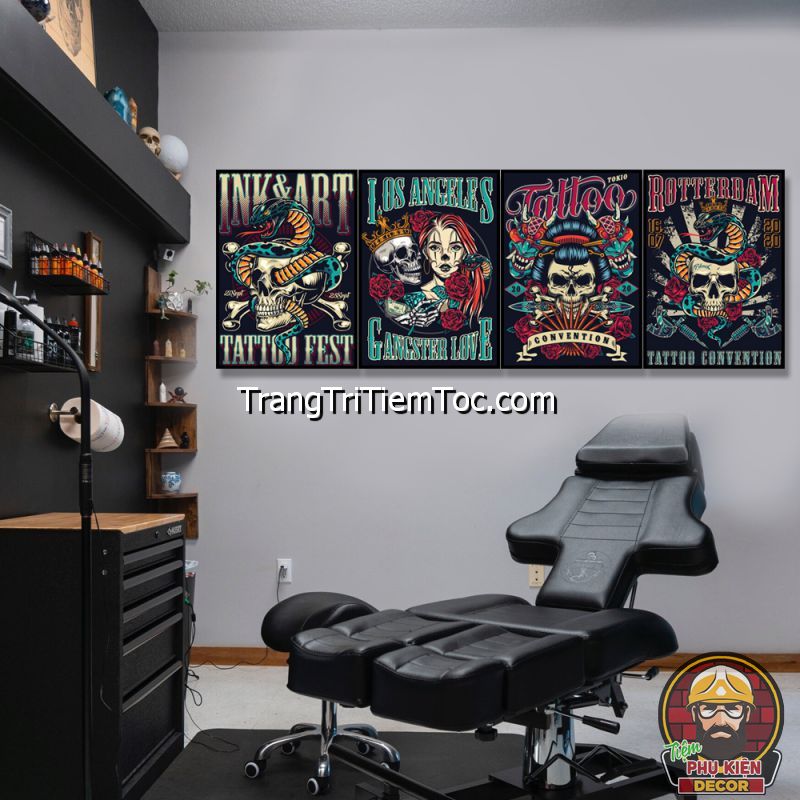 Tổng hợp các mẫu tranh tiệm xăm treo tường trang trí với thiết kế độc quyền, mới lạ Tổng hợp các mẫu tranh tiệm xăm treo tường trang trí với thiết kế độc quyền, mới lạ