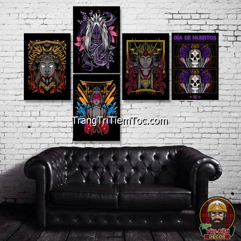 Hình ảnh tranh trang trí phòng xăm phổ biển hiện nay trên thị trường Hình ảnh tranh trang trí phòng xăm phổ biển hiện nay trên thị trường