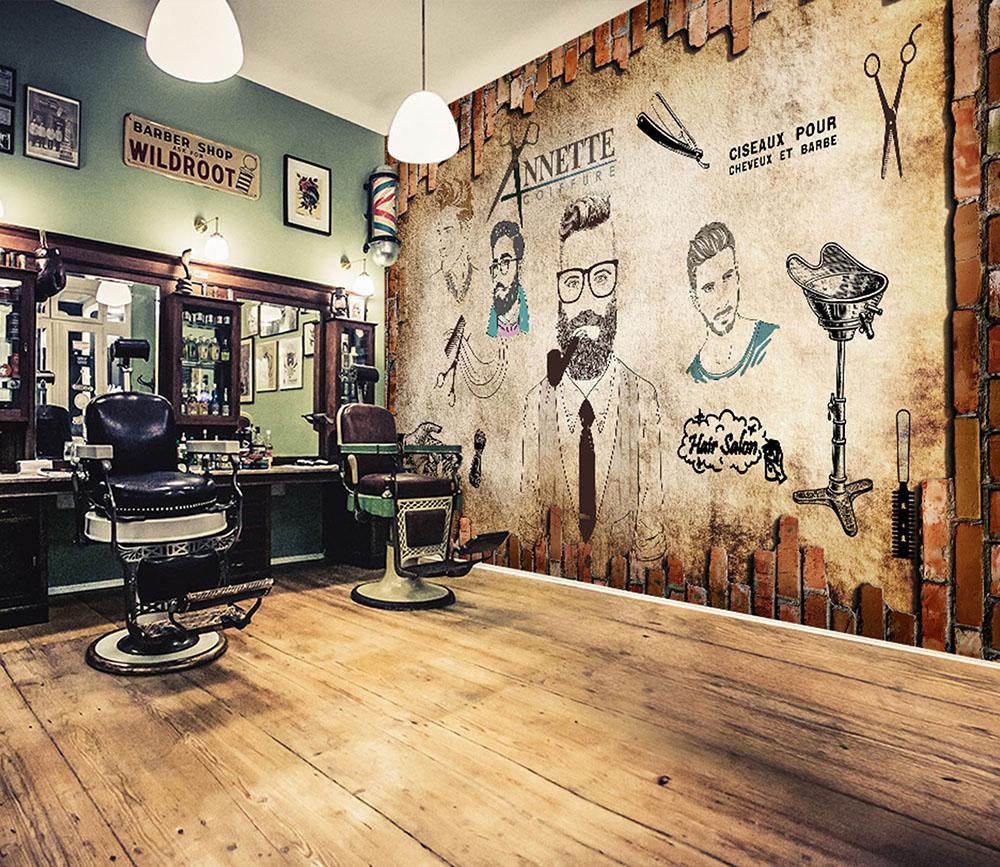 Những Lưu Ý Khi Thiết Kế Tiệm Cắt Tóc Nam  Tham Khảo Ngay  Barber shop  interior Barber shop decor Salon interior design