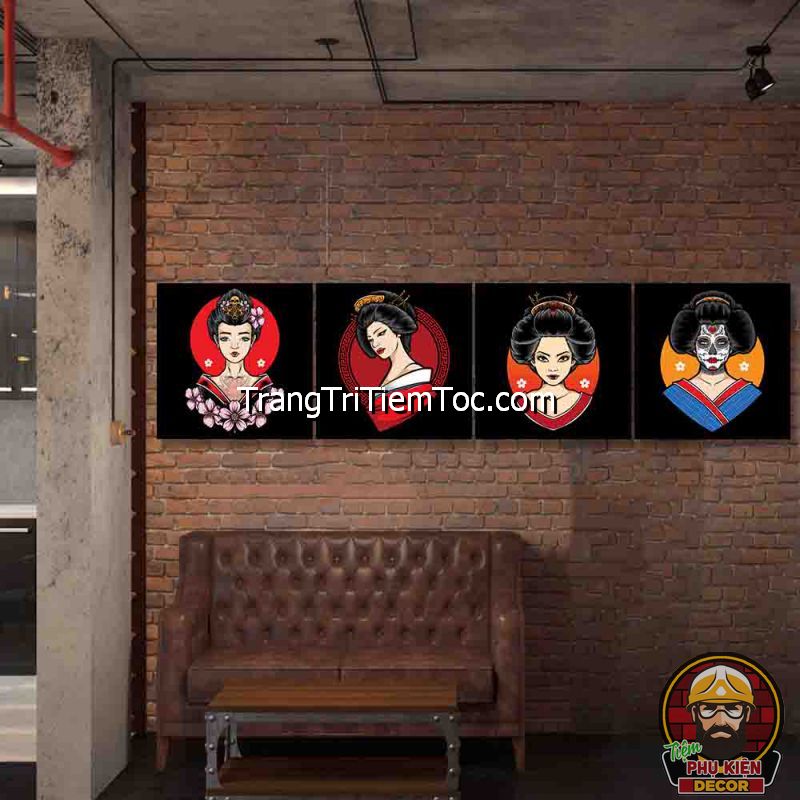 Cách trang trí tranh treo tường phòng xăm nghệ thuật ấn tượng Cách trang trí tranh treo tường phòng xăm nghệ thuật ấn tượng