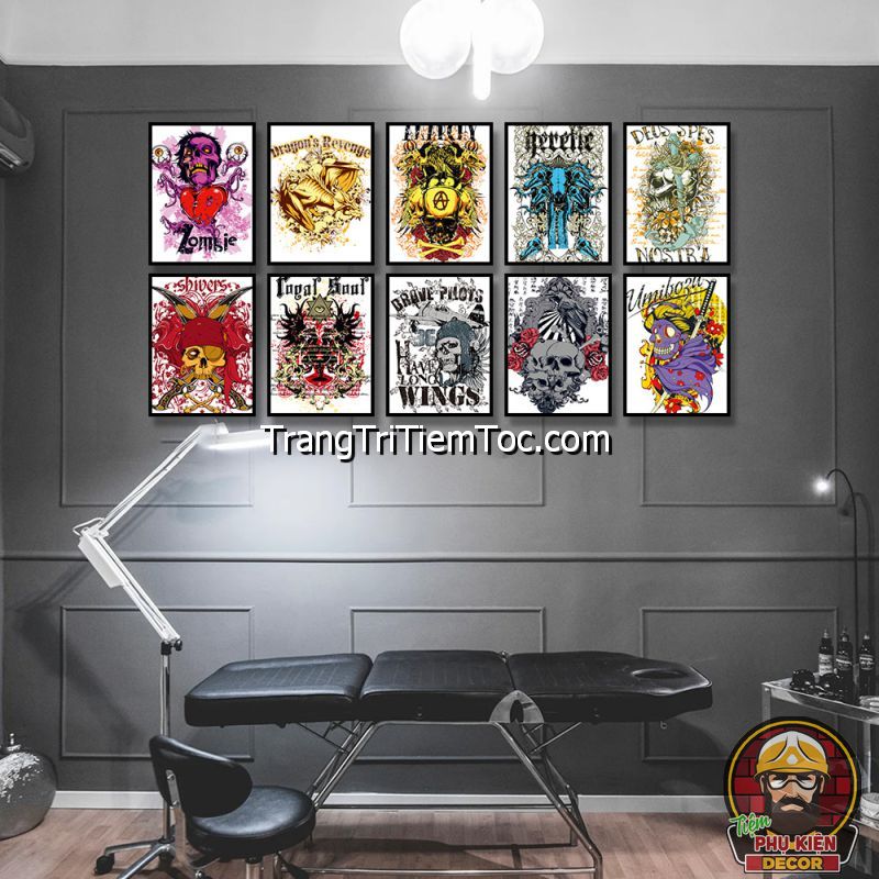 Mẫu tranh treo tường xăm hình với hình vẽ độc đáo, sáng tạo Mẫu tranh treo tường xăm hình với hình vẽ độc đáo, sáng tạo