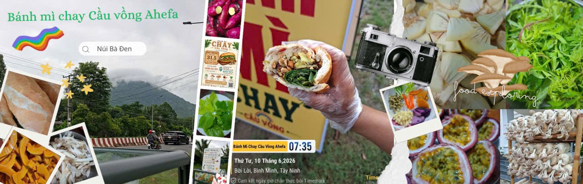 Bánh mì chay Cầu Vồng Ahefa