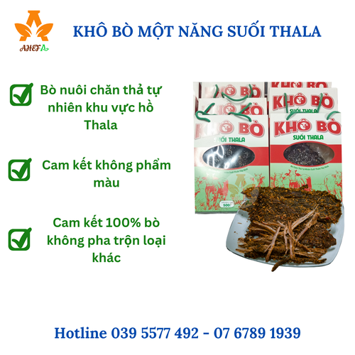 Khô bò một nắng suối Thala Tây Ninh