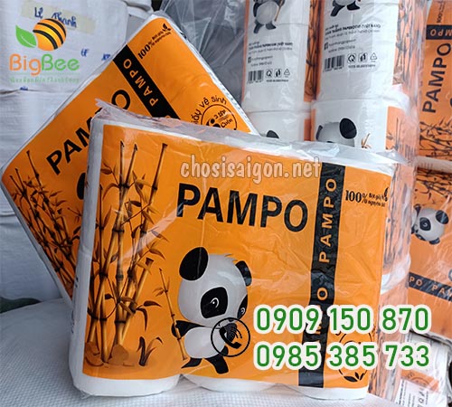 Giấy vệ sinh gấu trúc Pampo uy tín