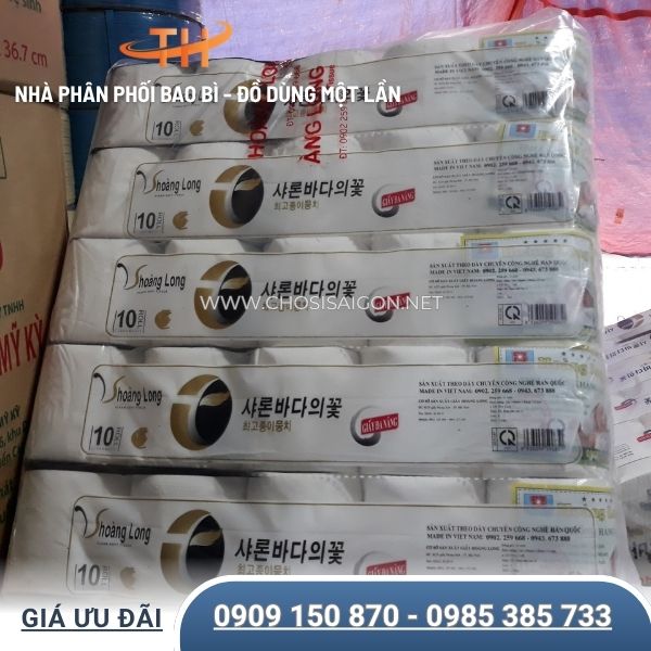 Giấy vệ sinh Hoàng Long