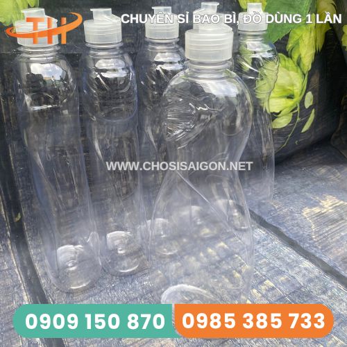 Chai nhựa đựng nước rửa chén 750ml