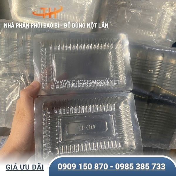 Hộp nhựa H30 pet trong suốt