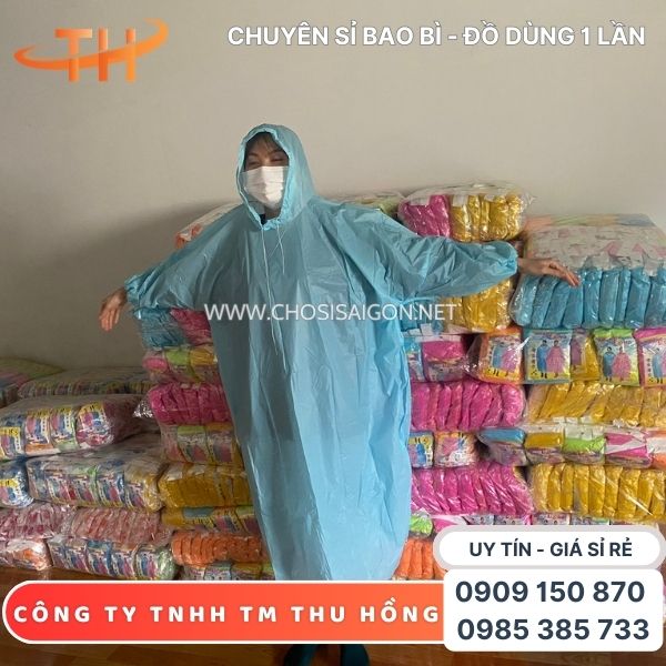 Áo mưa tự hủy thân thiện môi trường