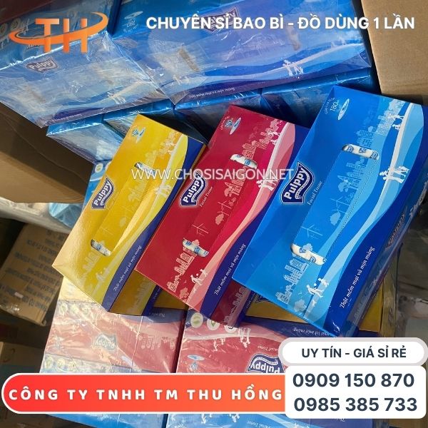 Khăn giấy rút Pulppy