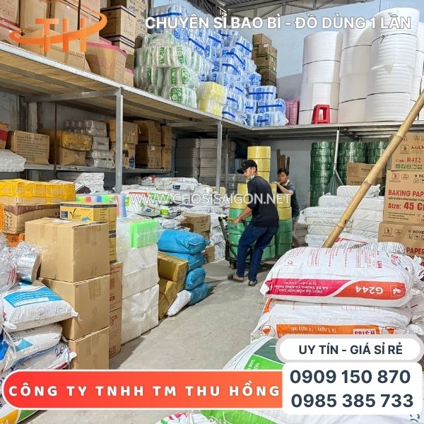 Đầy đủ các mặt hàng bao bì, đồ nhựa dùng 1 lần