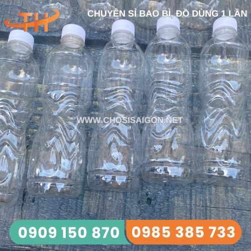 Chai nhựa 500ml  đựng nước sâm, nha đam, sữa bắp