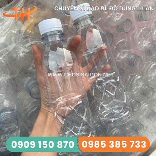 Chai nhựa sọc gân đựng nước sâm, nha đam, sữa bắp