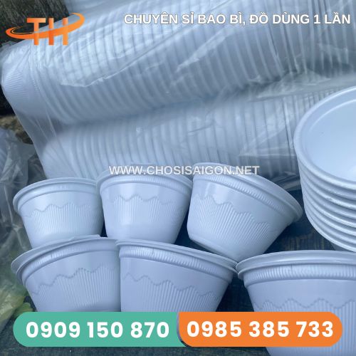 Tô xốp có nắp đậy