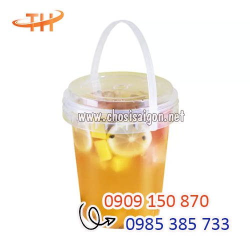 Xô nhựa tròn đựng trà trái cây, trà sữa, nước ép uy tín giá rẻ