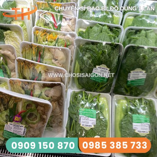 Khay xốp đựng thực phẩm giá sỉ rẻ