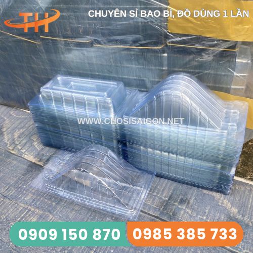 Hộp nhựa tam giác H133