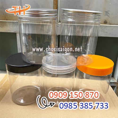 Hũ nhựa pet các loại đựng thực phẩm sỉ rẻ nhất