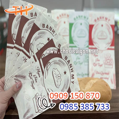 Túi giấy đựng bánh mì đa dạng mẫu mã giá sỉ tốt nhất