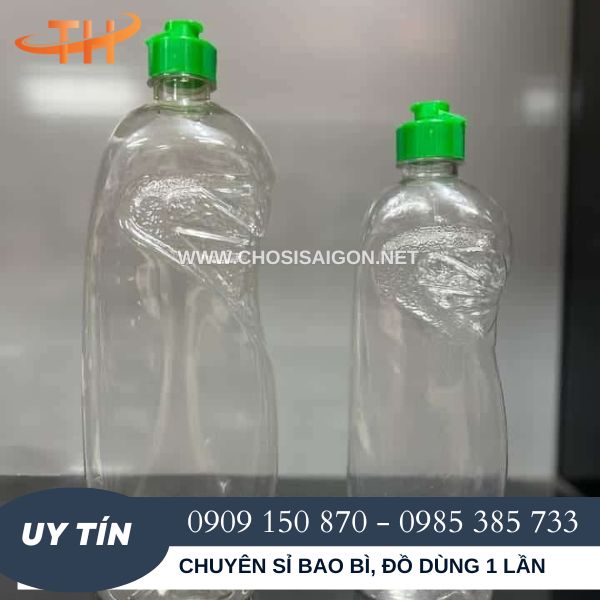 Vỏ chai nhựa đựng nước rửa chén bát 400ml, 750ml sỉ rẻ