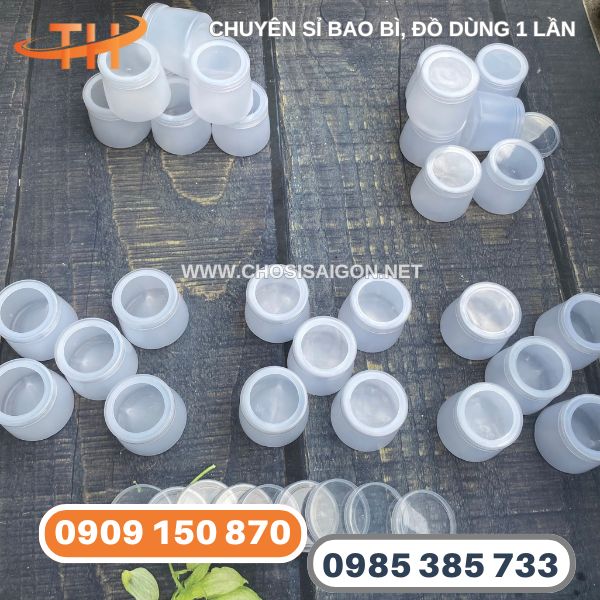 Hũ nhựa đựng sữa chua giá rẻ tại TP.HCM
