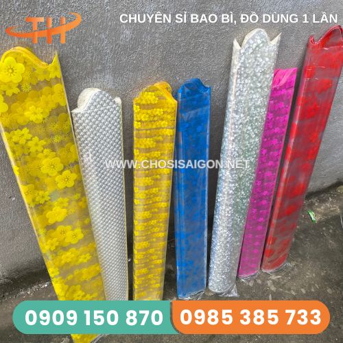 Giấy kiếng gói quà đủ màu, đủ size