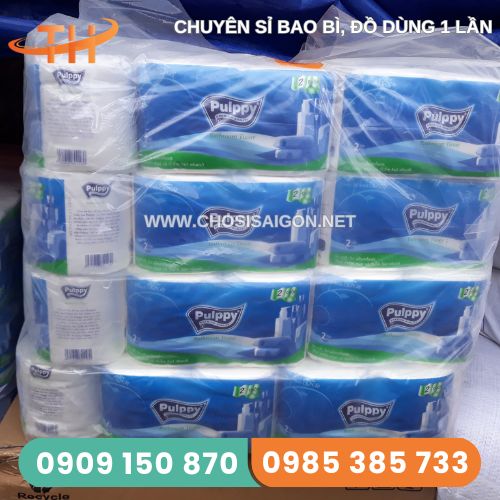 Giấy vệ sinh Pulppy 2 lớp