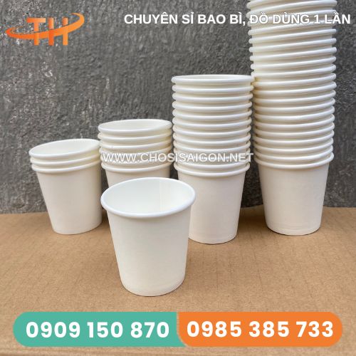 Ly giấy 3oz nhỏ đựng mẫu dùng thử tại các siêu thị